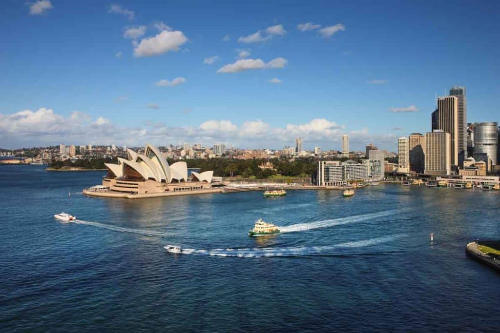 Der Hafen von Sidney
