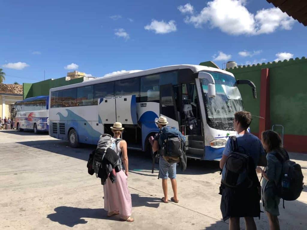 Bus von Viazul in Kuba