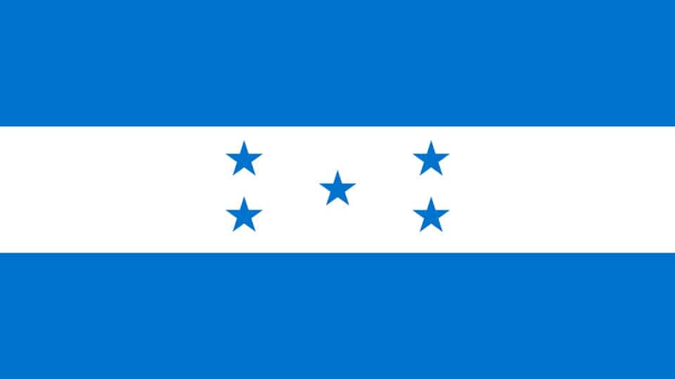Flagge von Honduras