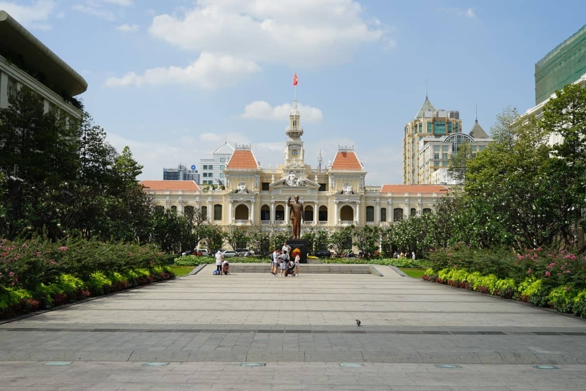 Rathaus Peoplescouncil in Ho Chi Minh Stadt