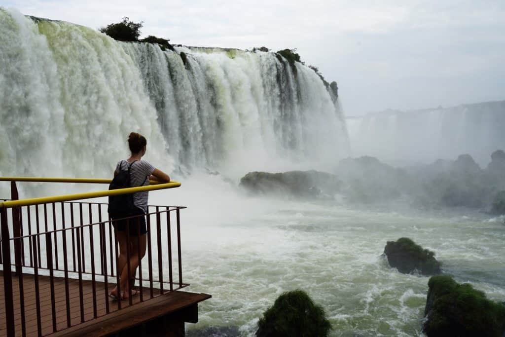 Iguazú-Wasserfälle brasilianische Seite