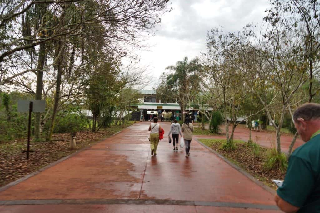 Eingang Iguazú-Wasserfälle