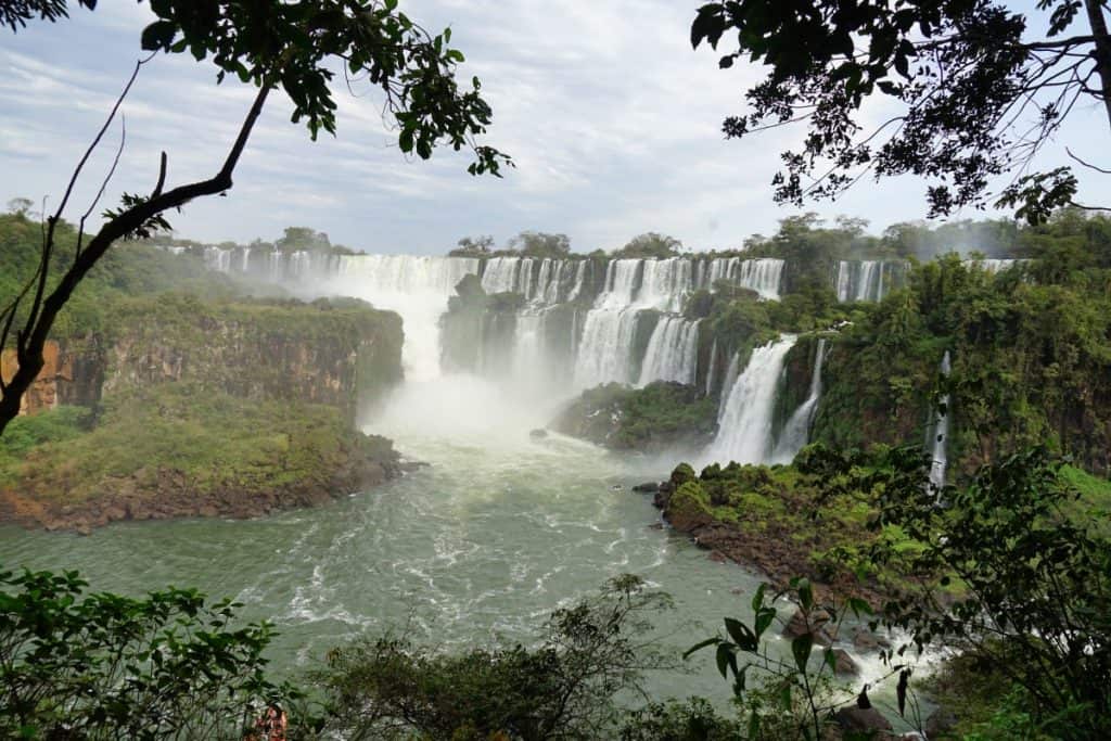 Iguazú-Wasserfälle Aussicht